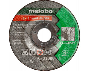 Абразивный круг по камню Metabo Flexiamant Super, D125 мм